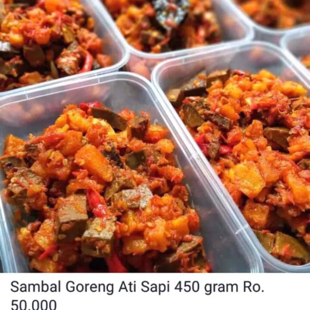 

Sambel Goreng Ati Sapi