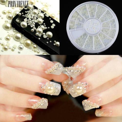 Manik Hias KUKU Rhinestones nail art wheel manik-manik kuku