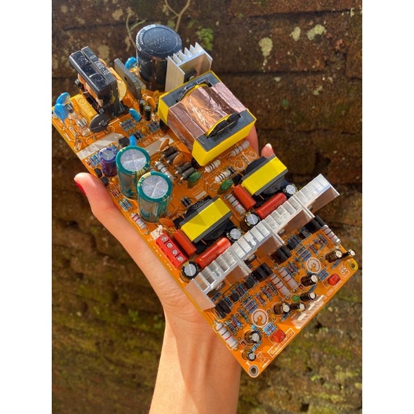 POWER CLASS D200 PLUS SMPS 2 CHANEL FREE 5PCB