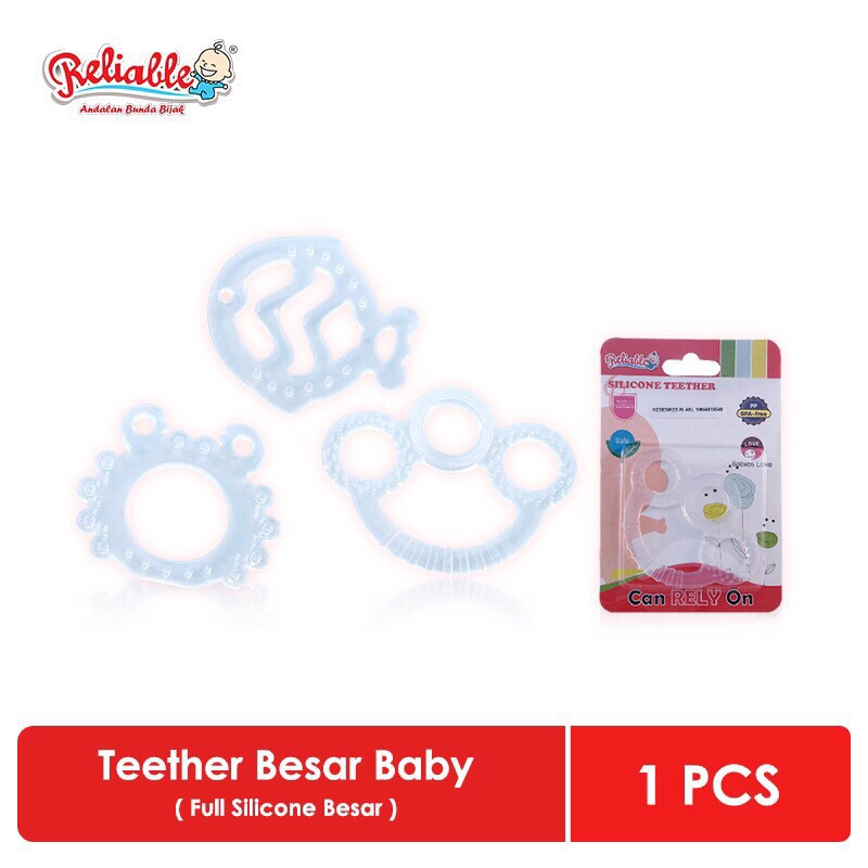 Gigitan Bayi Reliable(Full Silicon)/EMPENG MULTIFUNGSI BAHAN SILIKON 100% AMAN (SNI) HARGA TERMURAH