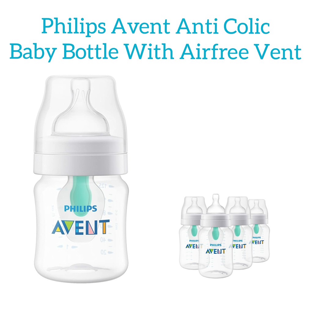 Botol Susu Philips Avent Wideneck Newborn Baby Bottle Airfree Vent Anti Colic / Anti sedak air free