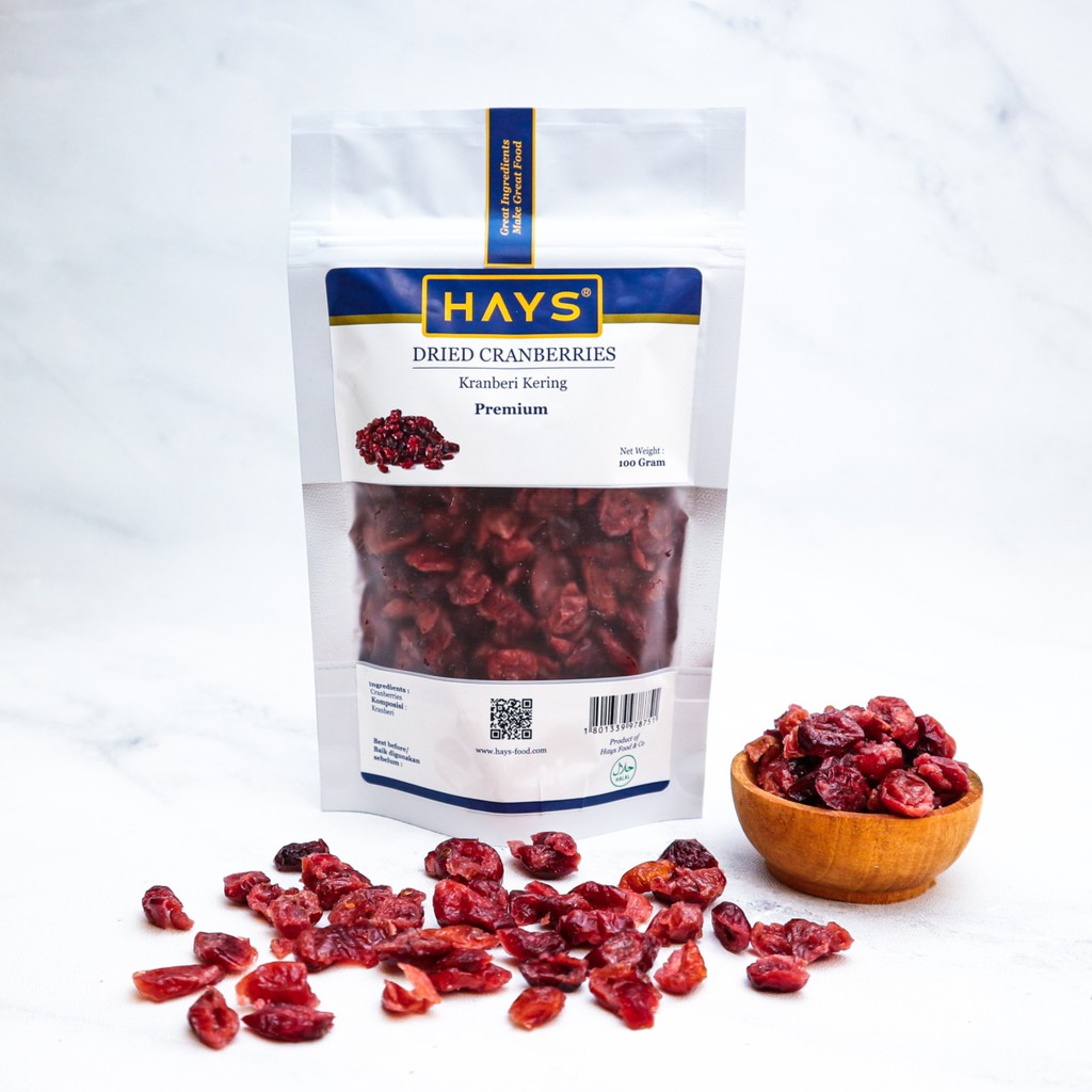 Dried Cranberries / Kranberi Kering / Cranberry - HAYS