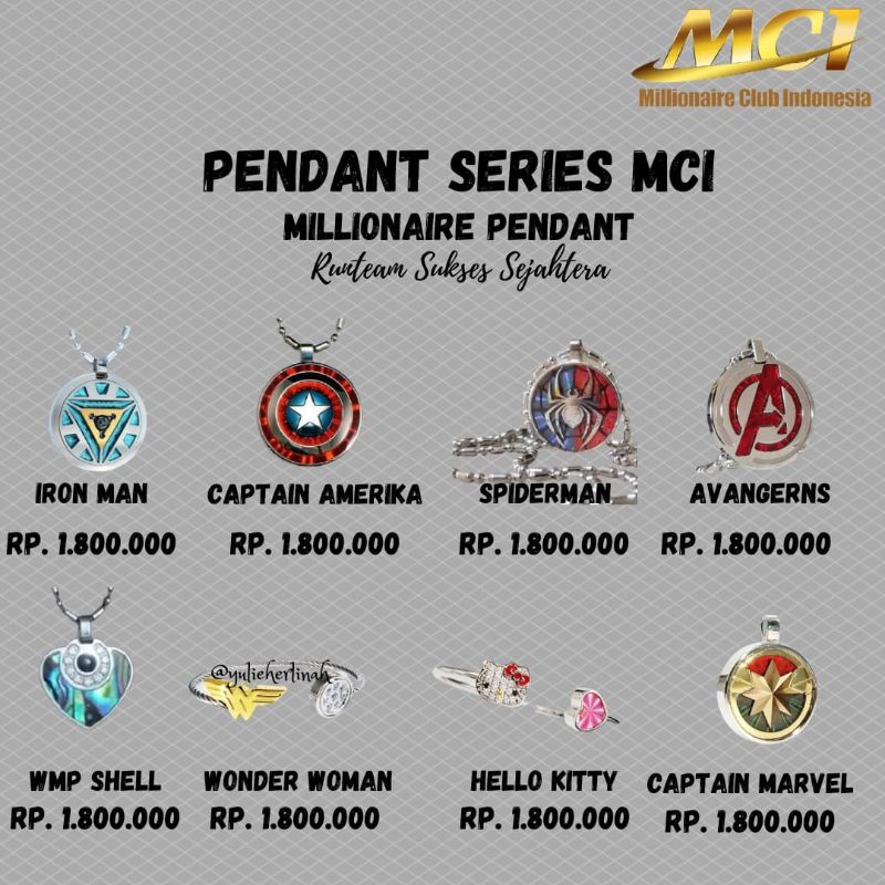 KALUNG PENDANT MCI ORIGINAL