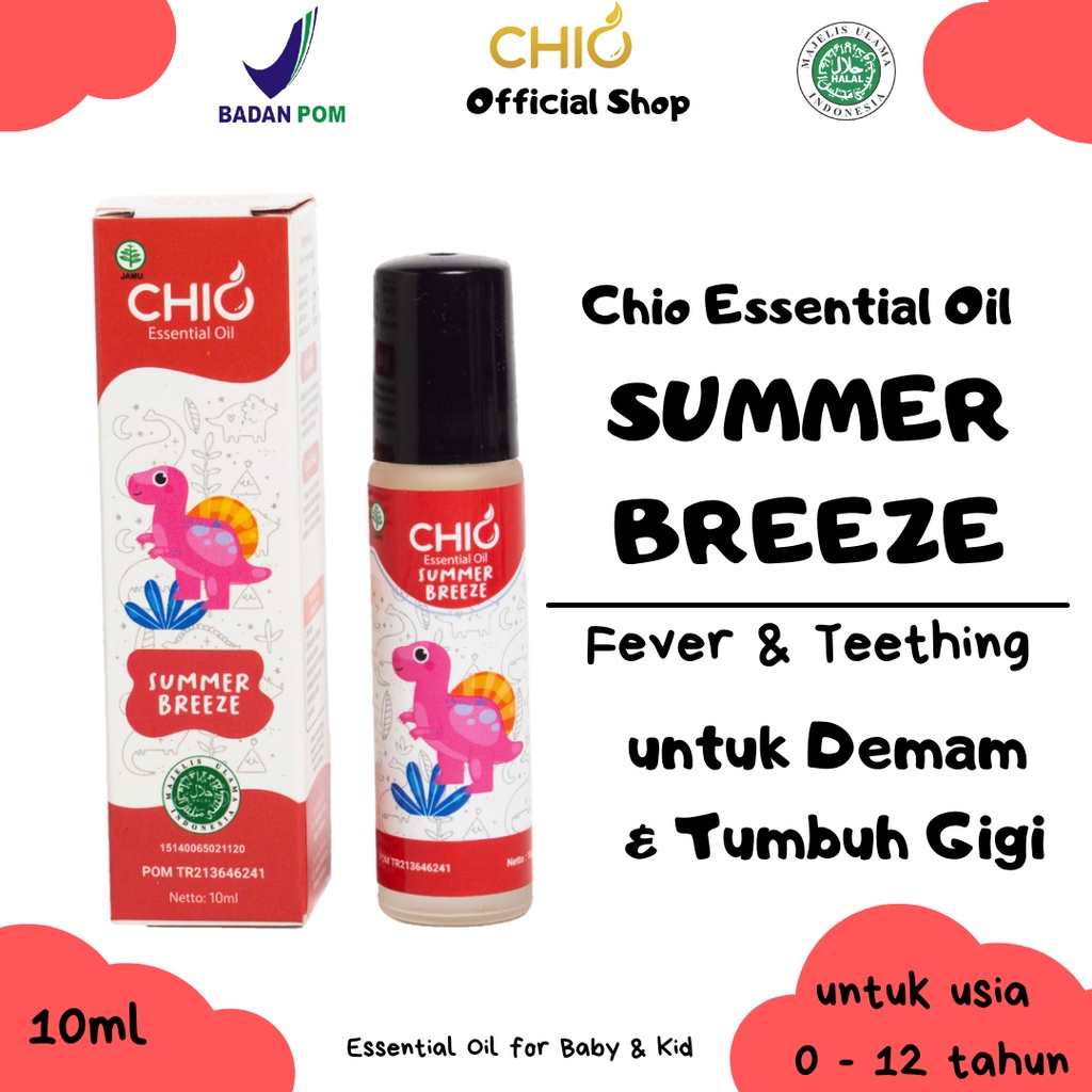 (Bisa COD ) Cessa Cough N Flu (0-3th)  Essential Oil Pereda Batuk &amp; Pilek Bayi Aromaterapi Baby