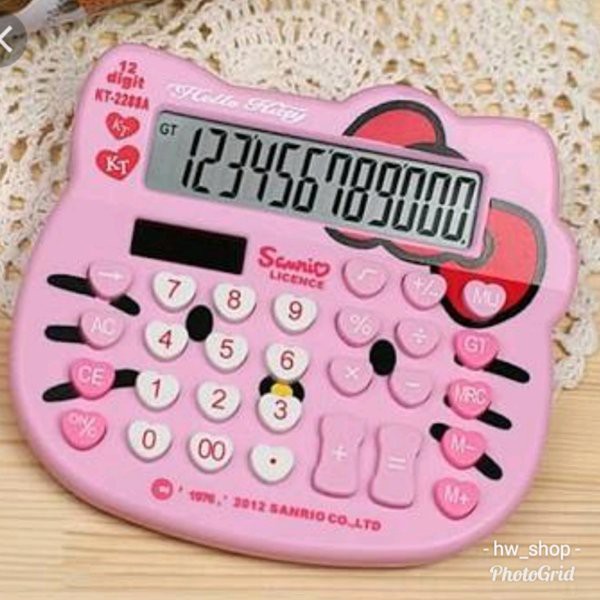 

Kalkulator Kepala Hello Kitty 12 Digit