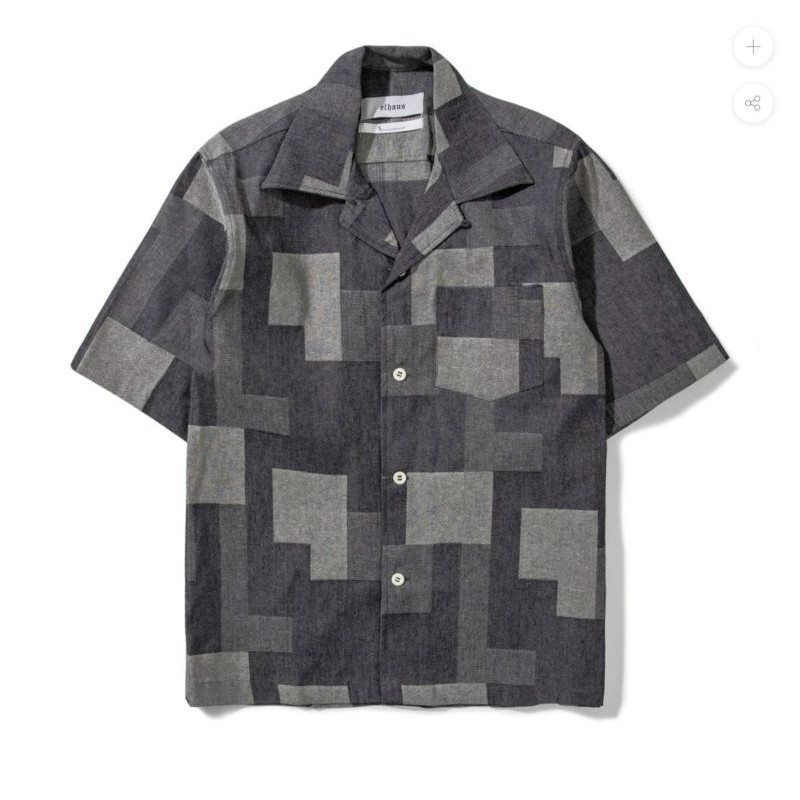 ELHAUS ORIGINAL 100% - GLIDE SHIRT DIGI BORO JACQUARD