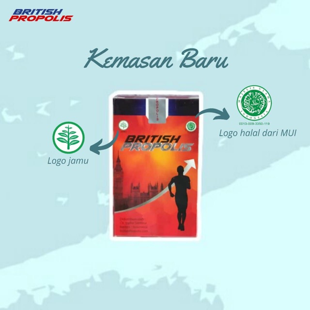 

BRITISH PROPOLIS FREE ONGKIR DISTRIBUTOR RESMI