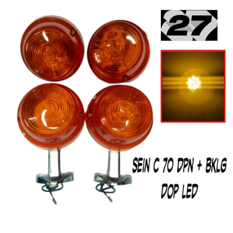 SEIN C70 LED SET DEPAN BELAKANG RETING C70 STANDAR LED