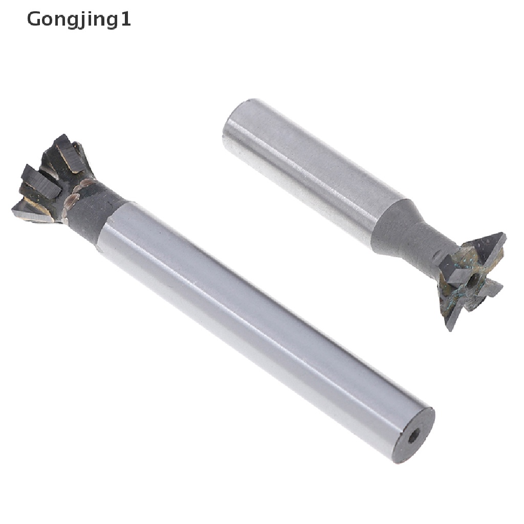 Gongjing1 20mm 3 / 4 &quot;X60&quot;° / 45° Mata Bor dovetail HSS Kecepatan Tinggi