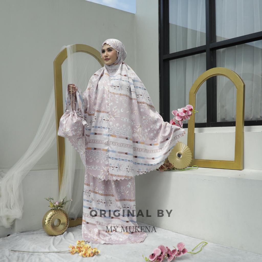 Mukena Dewasa Maxmara Silk Premium 2in1 New Series