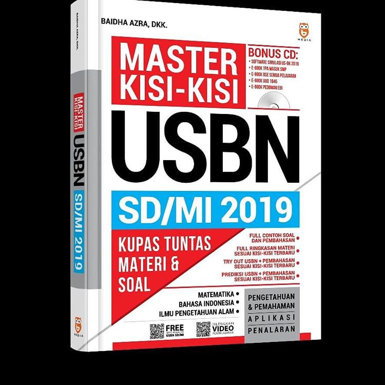 BUKU Master Kisi-Kisi USBN SD/MI 2019 Bmedia