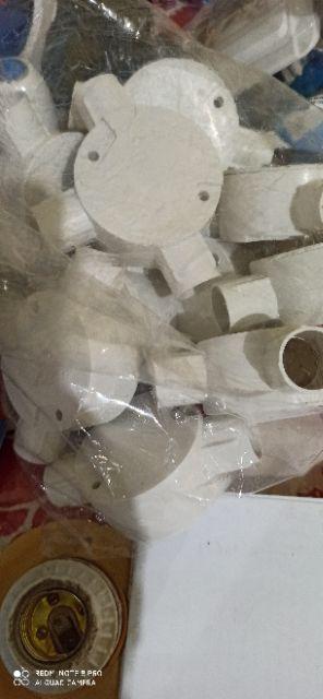 Tdus T Dus Tedus Cabang 3 Cabang 4 Putih 20mm Lav