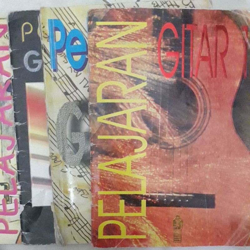 Pelajaran Buku Gitar Purwacaraka (fotcop) buku belajar gitar klasik