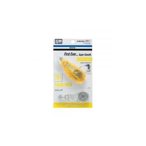 

TOMBOW Monoair Refillable Type 5C41 Yellow + Refill Pack