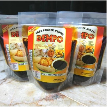 Dempo Cuka Pempek Palembang , Cuka Kental/ Kering/ Bumbu/ Sambal Cuko