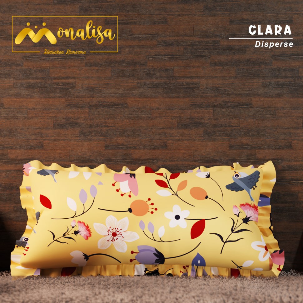 Monalisa Premium Sarung Bantal Cinta uk 45 x 95 cm - Karakter / Anak / Minimalis