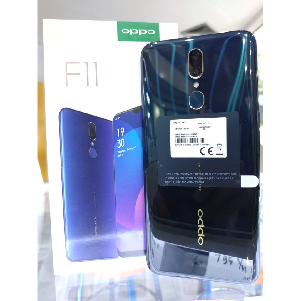 Oppo F11 Ram 4 ( SECOND ) | Shopee Indonesia