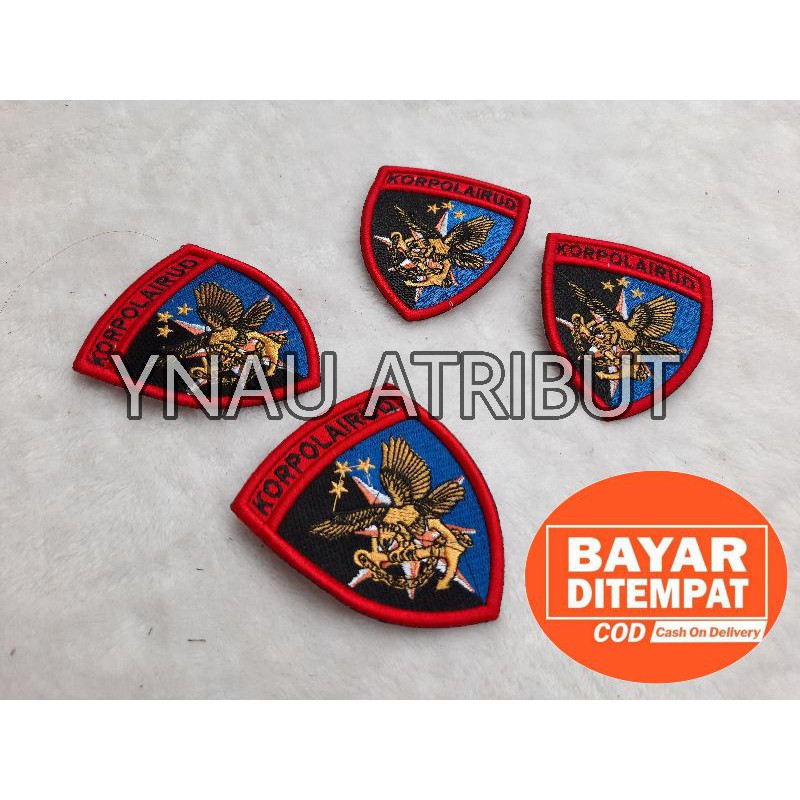 Atribut Pdl Polri / Bet Lengan Pdl Korps Polairud Polri
