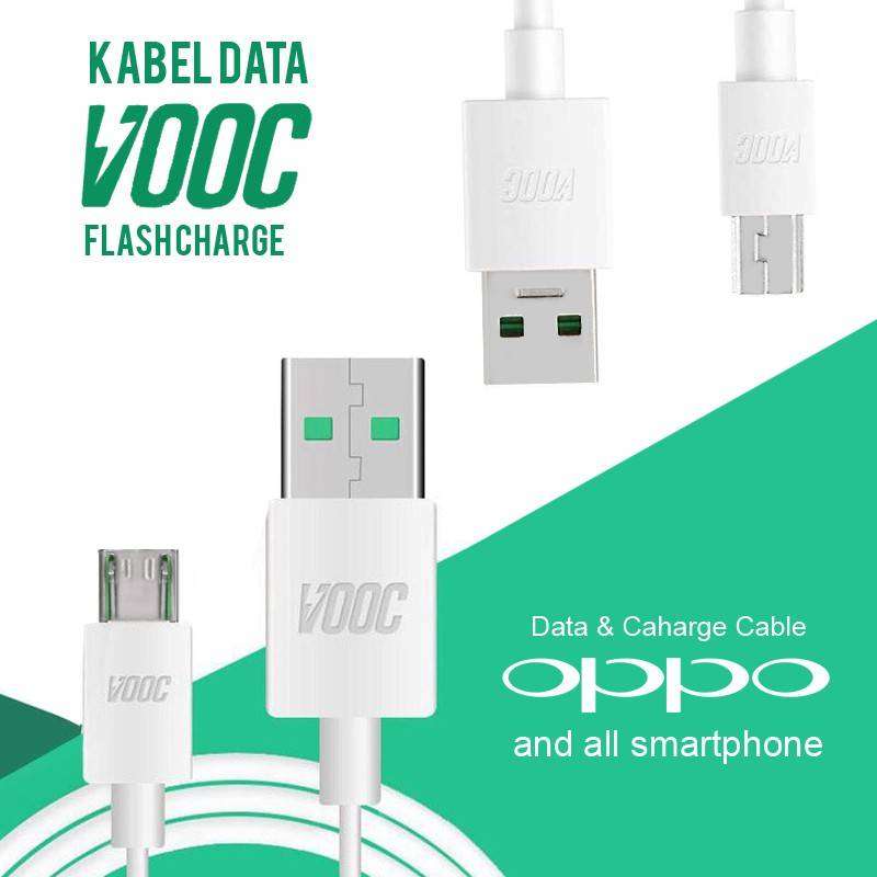 Kabel Data &amp; Charger OPPO original Micro/Type-C Vooc 4.A