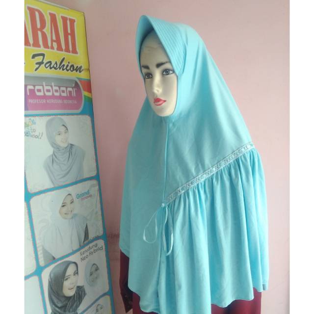40+ Koleski Terbaik Kerudung Rabbani Warna Biru Tosca
