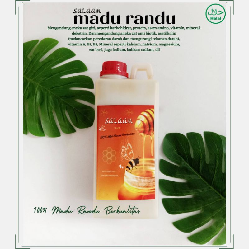 

DSM Healthy Salaam Madu Randu 1000gr Madu
