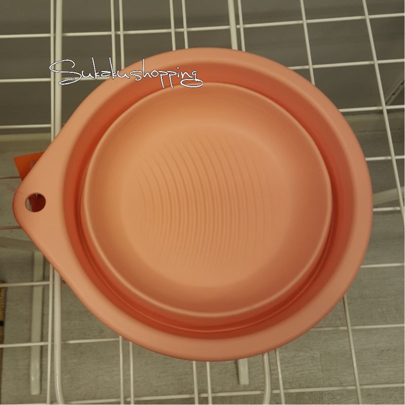 Baskom Lipat Portable Serbaguna Baskom Plastik Karet Baskom Lipat