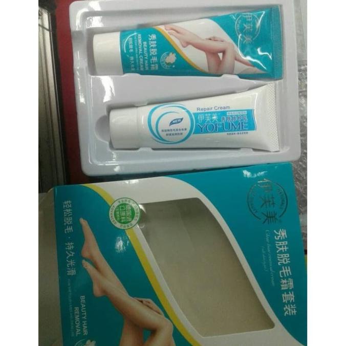 Obat Perontok Bulu Rambut Permanen Yofume Asli Original Herbal Aman