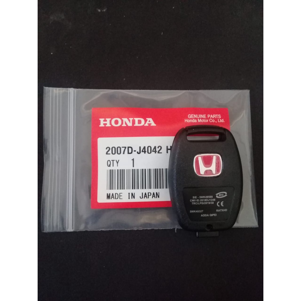 CASING KUNCI HONDA - CASING COVER SARANG RUMAH KUNCI REMOTE HONDA CRV JAZZ BRIO MOBILIO CITY FREED