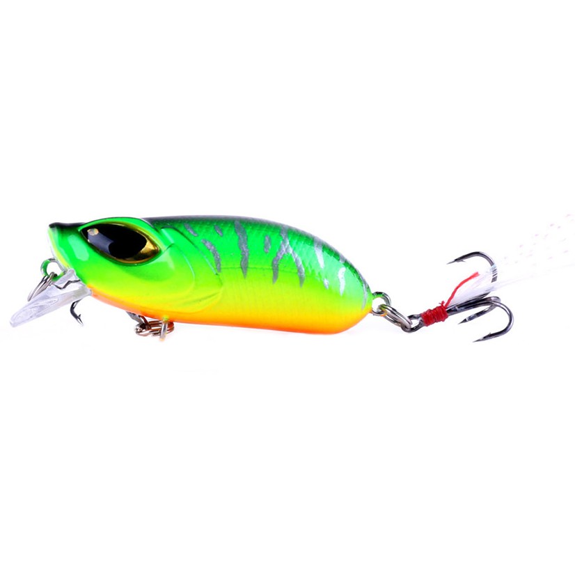 Hengjia 1pc 5.5cm 8g Crankbait Minnow Umpan Pancing Swimbait Bass Fishing Lure Ikan Memancing Tackle