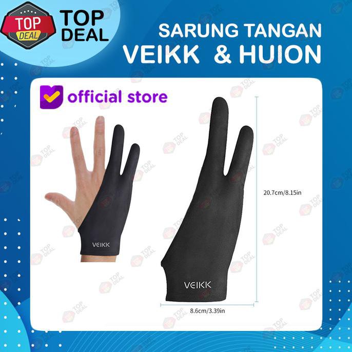 Drawing Glove Sarung Tangan Gambar Untuk Pen Tablet Veikk Huion Wacom - Huion
