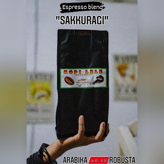 

[COD] Blend Kopi Susu "SAKKURAGI" Arabika 60% Robusta 40% 1Kg & 200gr [COD]