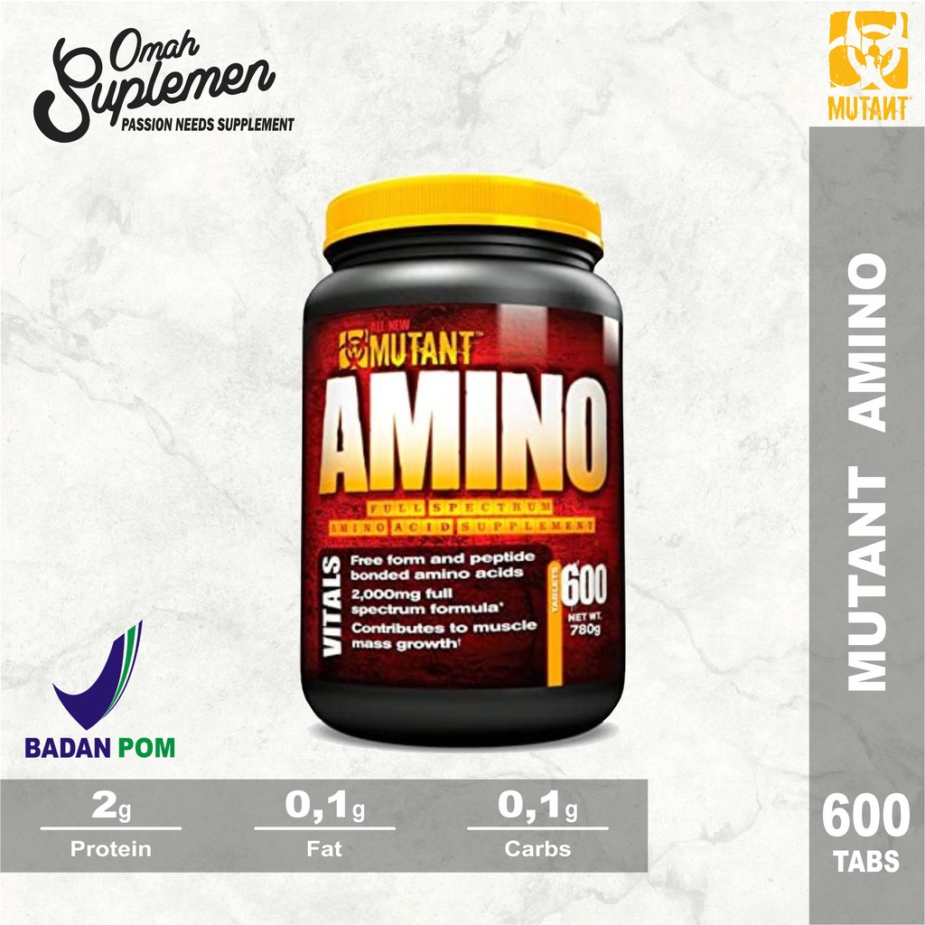 Mutant Amino 600 tablet amino mutant 600tabs