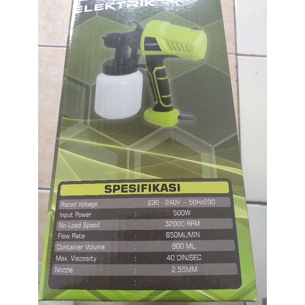 Spray Gun Electrik / Alat Semprot Cat Listrik JAPAN standart