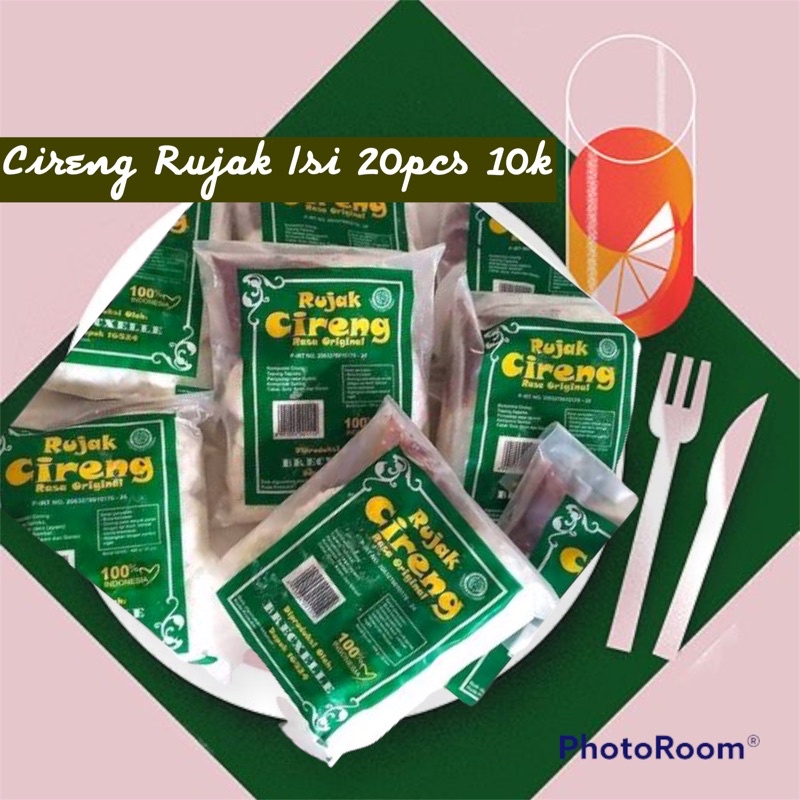 

FROZEN FOOD CIRENG RUJAK ISI 20pcs ACI GORENG ACI KRIUK