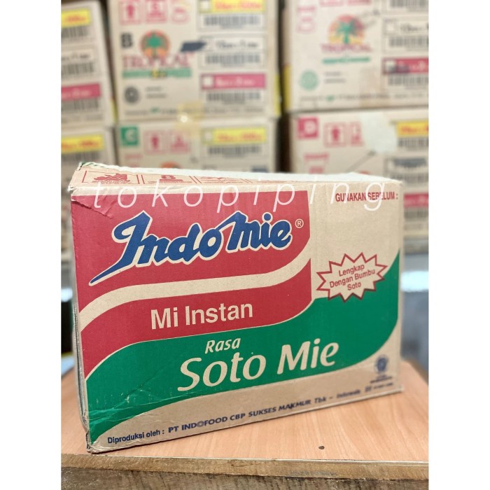 

Ss5g Indomie Rasa Soto Mie (1Dus / 40Pcs) Mie Instan Kuah Grosir Murah Mi Ff0415