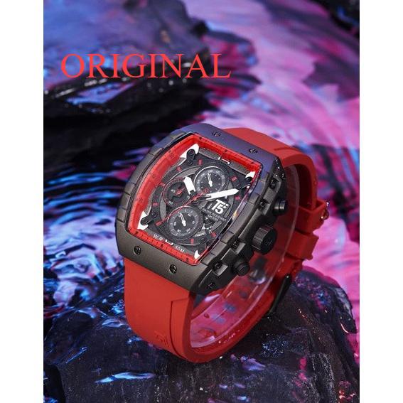 jam tangan pria T5 H 3856 Original Rubber T5 H3856 Analog