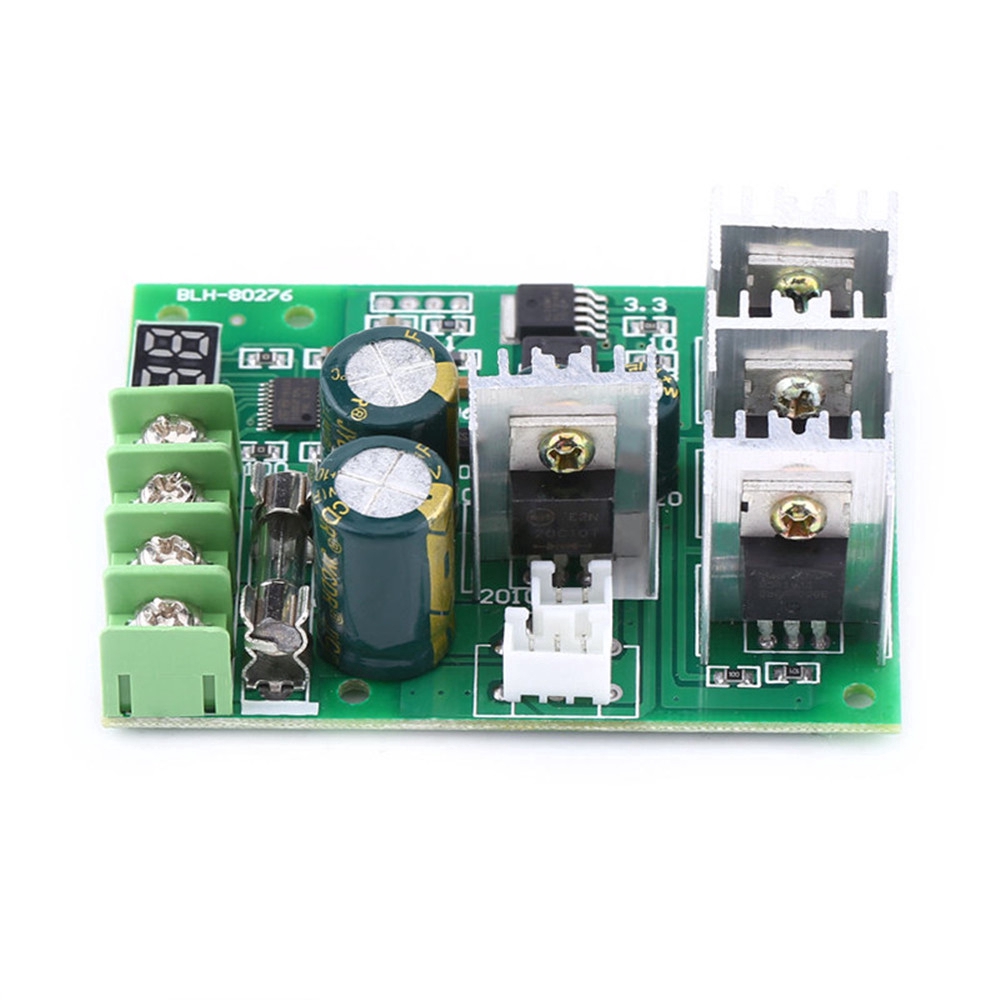 ✫〖ready to ship/COD〗✫   30A DC6-60V PWM Motor Speed Controller Module Dimmer Arus Regulator dengan Display Display