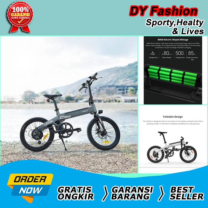 MN904 Original Xiaomi HIMO C20 Sepeda Listrik Elektrik Lipat c 20 250w Mijia