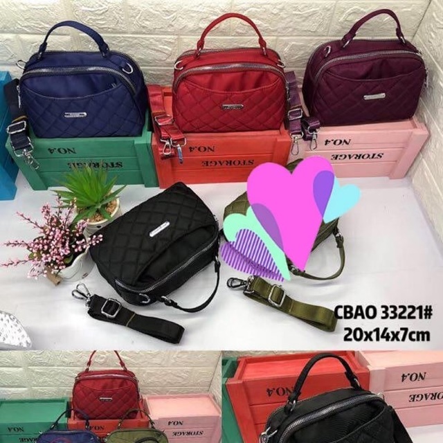 TAS WANITA IMPORT CHIBAO 33221 2in1 JINJING DAN SELEMPANG