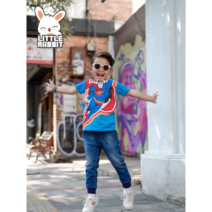 Kaos Tshirt superhero by little rabbit | DUO KRUCILS