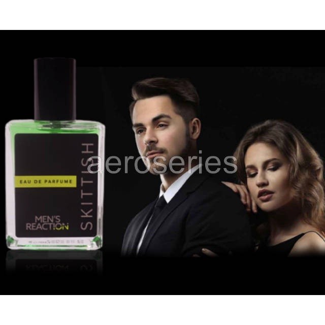 Parfum Men's Reaction Skittish Parfume Pria Dengan 3 Aroma Sekaligus