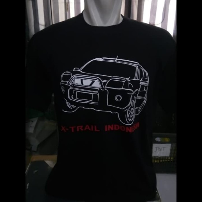 BIG SIZE 3XL 4XL...kaos/t shirt/baju keren MOBIL X TRAIL INDONESIA