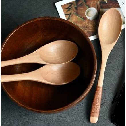 Healthy Wooden Tablespoon