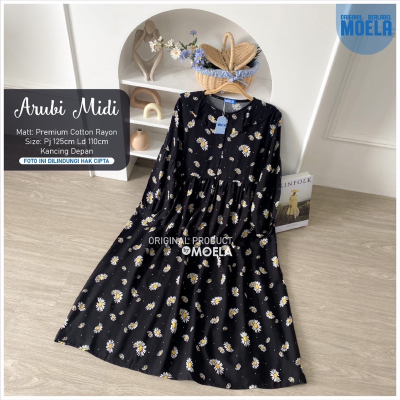 Arubi Midi Dress - By Original Moela