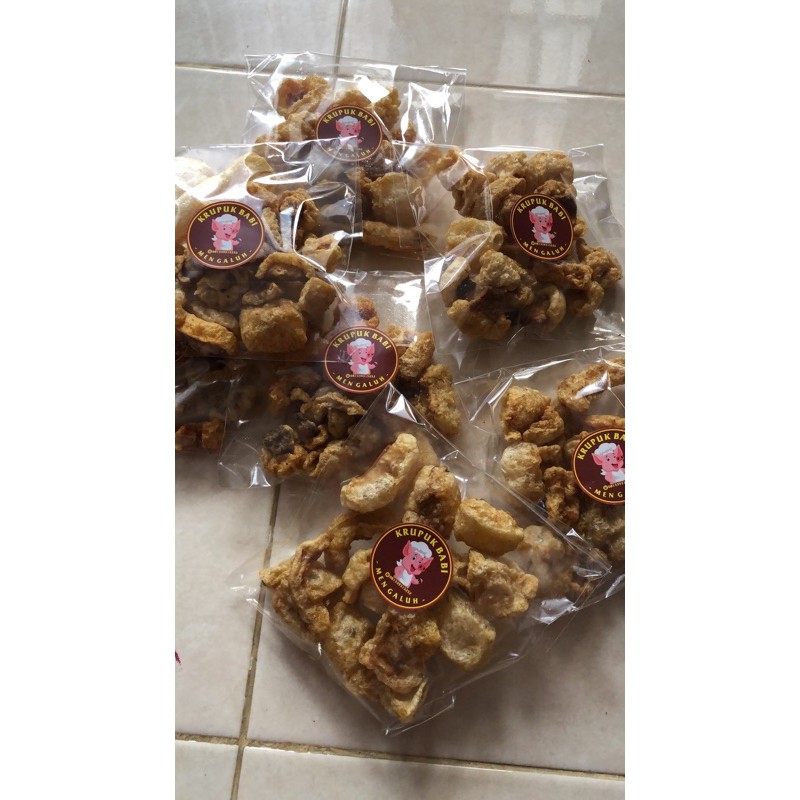 

Krupuk Kulit Babi Men Galuh (30gr)