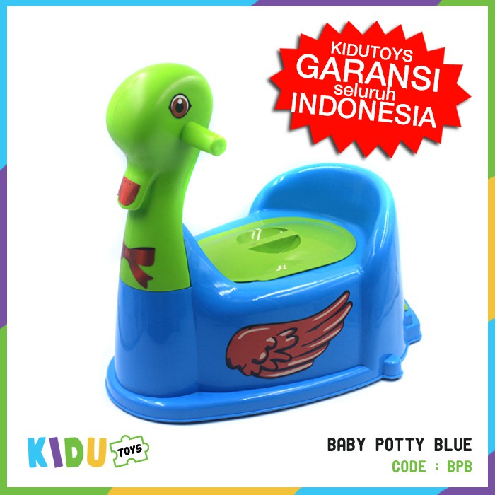 Tempat Belajar Buang Air Baby Potty Training Anak Portable Potty Training WC jongkok duduk Kidu Toys