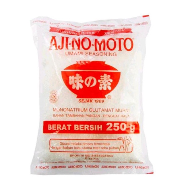 

ajinomoto penyedap rasa 250 gram