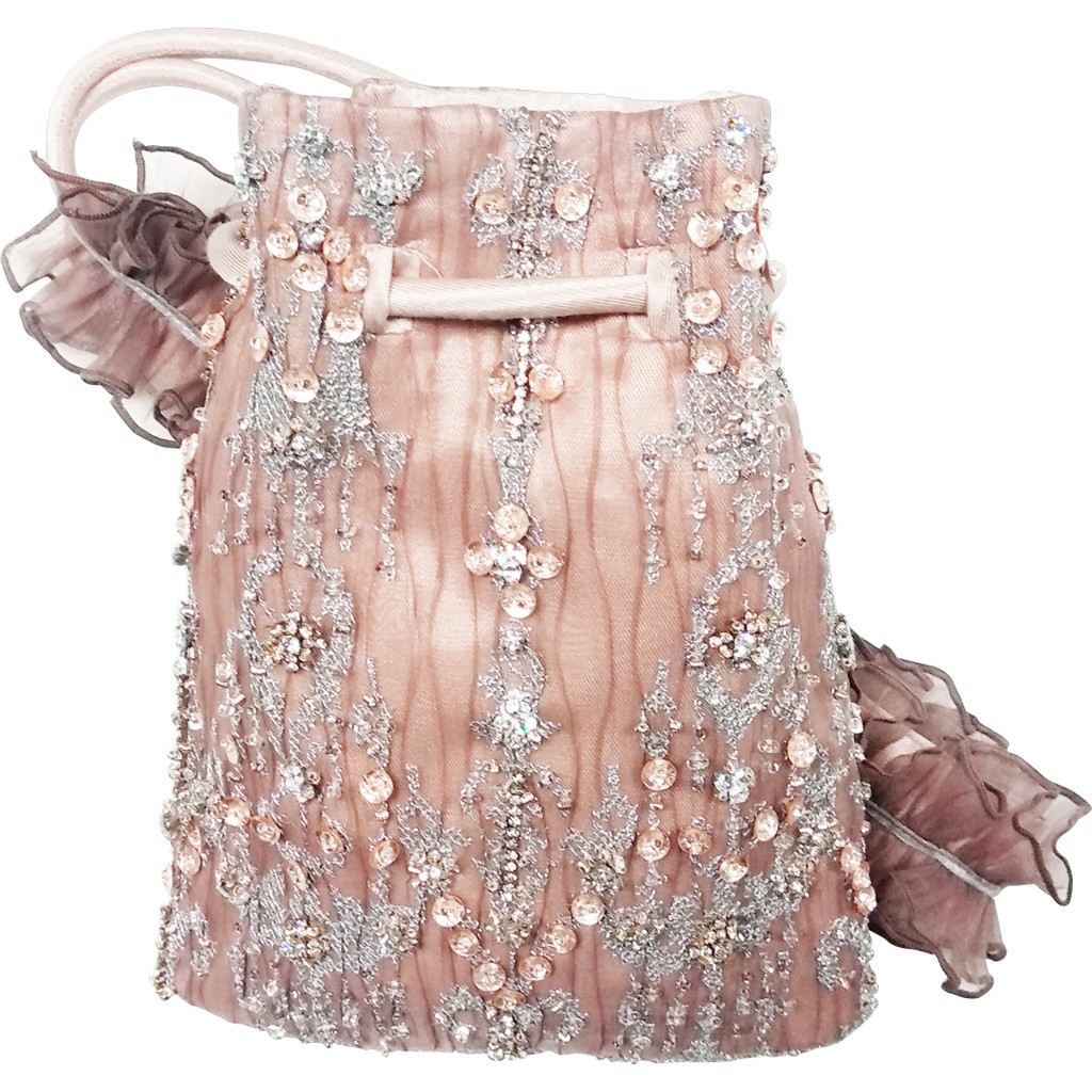 [Top Spender Nivea] Sapto Djojokartiko Embellished Mini Sling Bag - Blush Pink