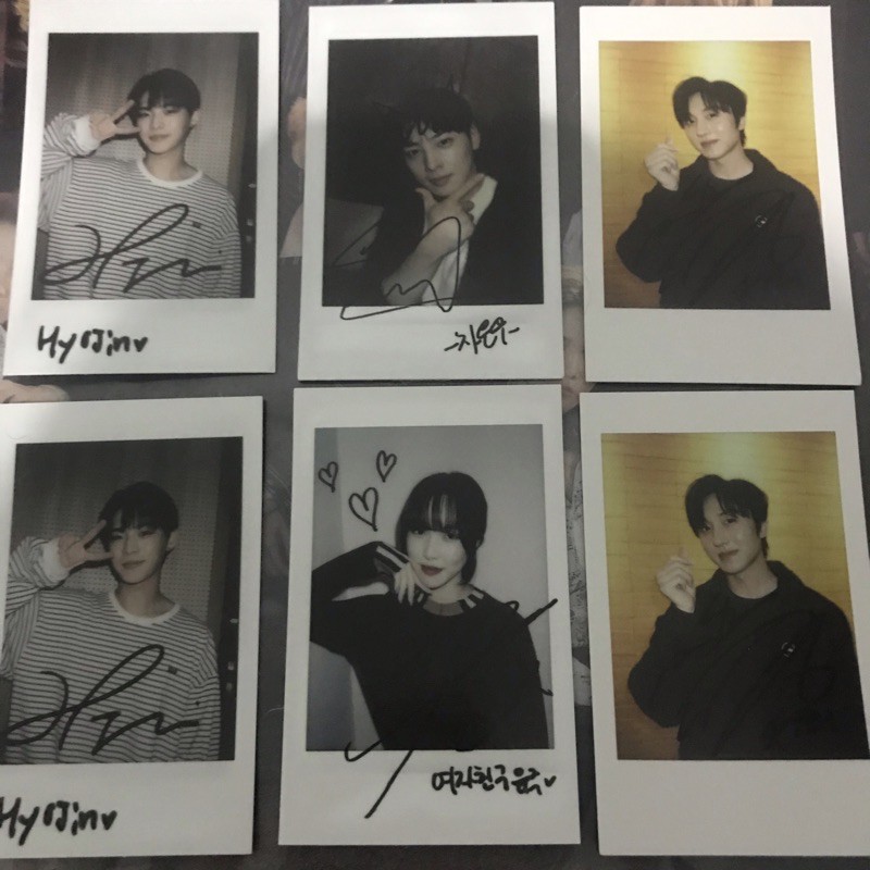 TRUE BEAUTY POLAROID SHARING, Eunwoo, Gfriend, SF9, ONF