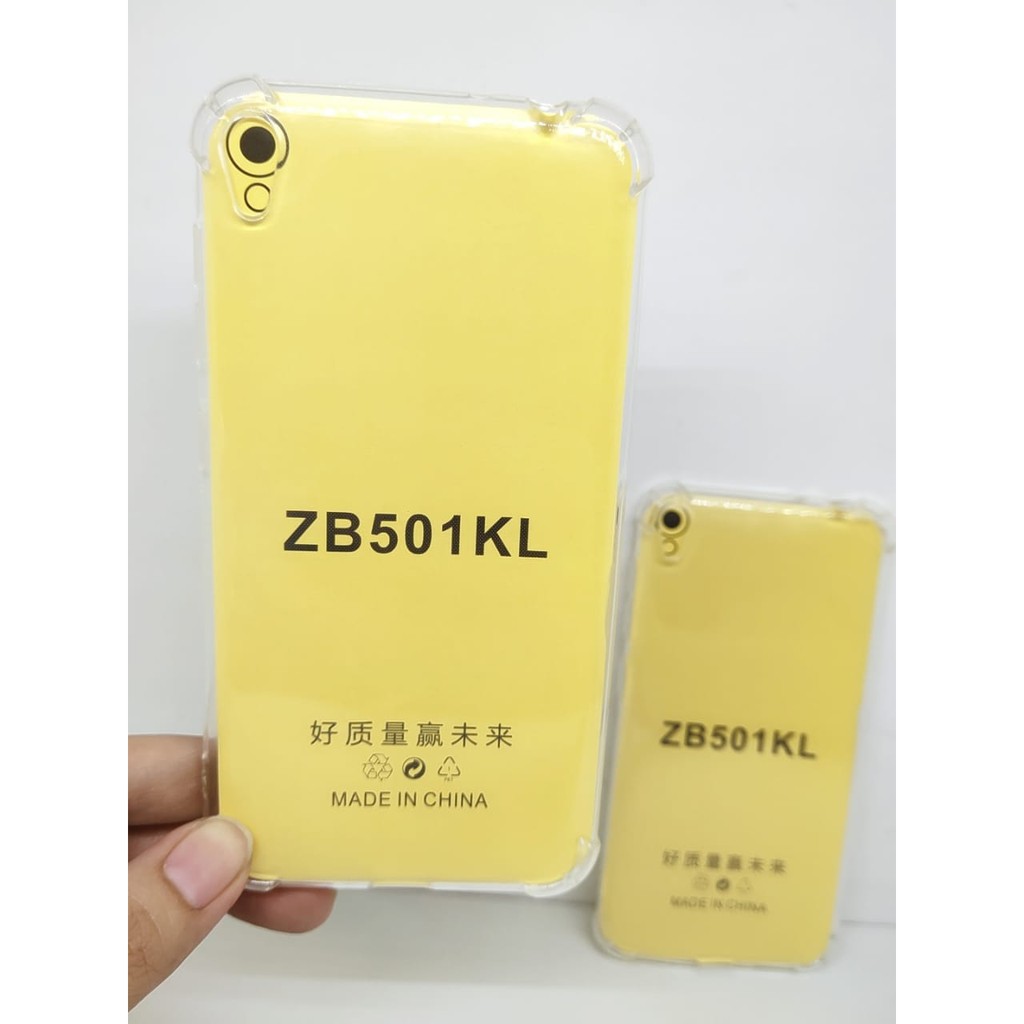 Anti Crack Zenfone Live ZB501KL 5.0 inch Soft Case Jelly Tahan Benturan